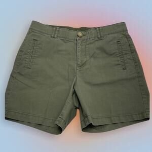 DOCKERS Women’s 6 Green Cotton Shorts